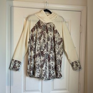 2XL LuLaRoe Super Soft Amber Hoodie in Neutral Shades